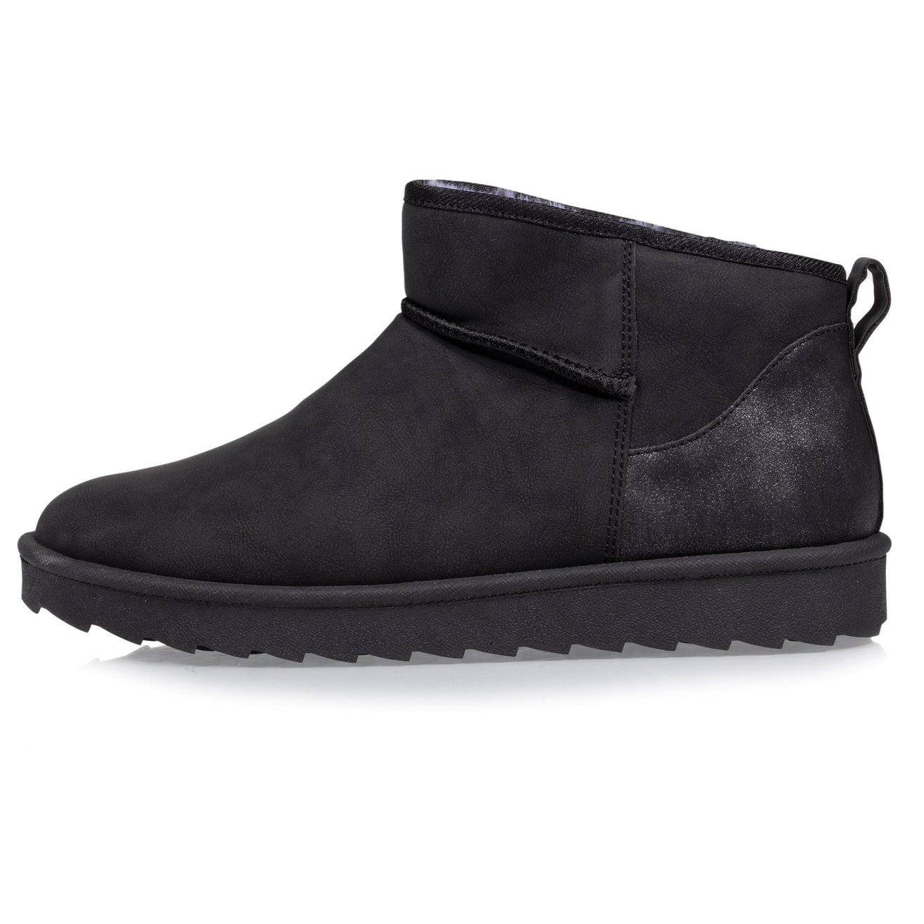 Botas bajas Mujer imitación piel Negro