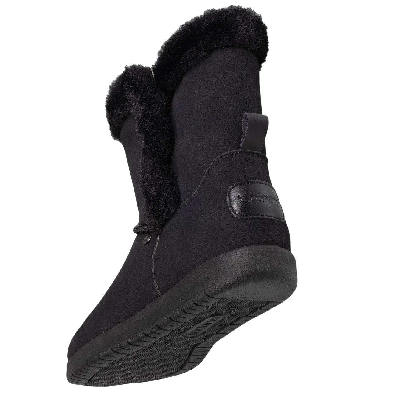 Botas Mujer forrados con reverso Negro