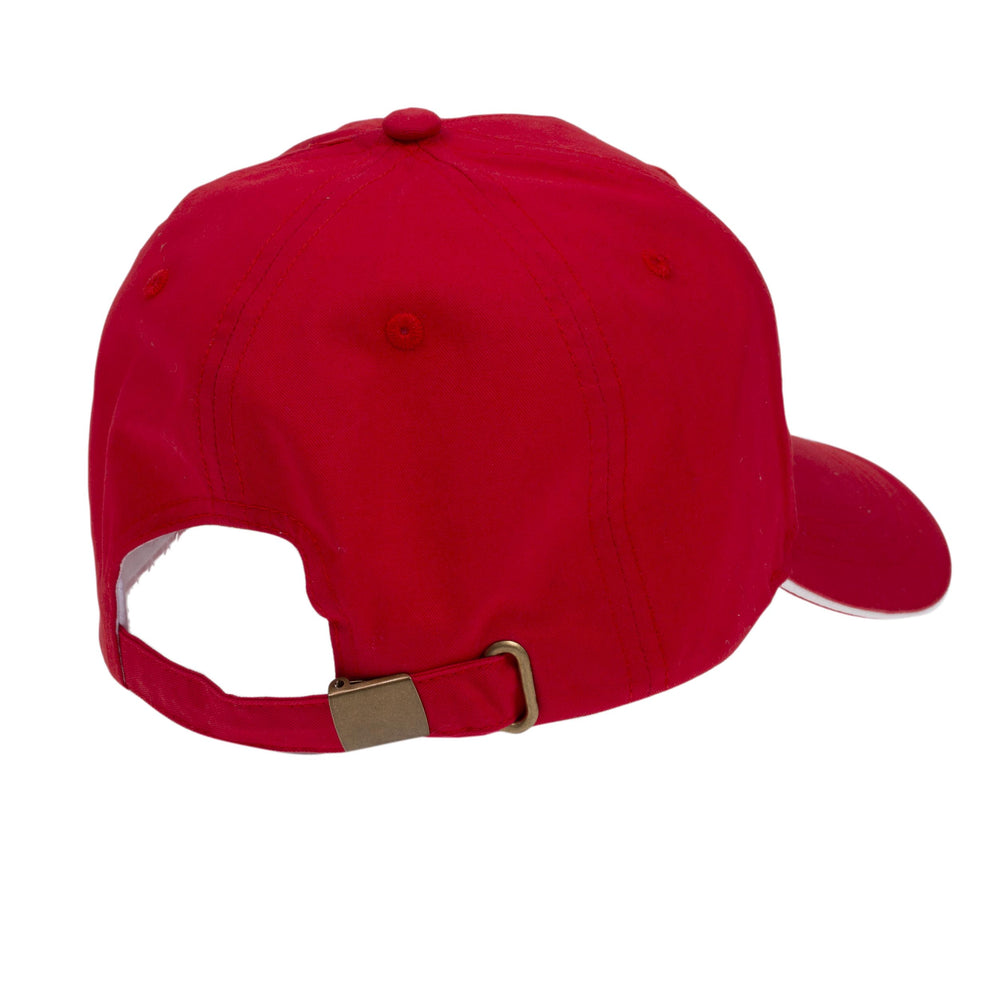 Gorra Adulto Bordado Rojo - Isotoner