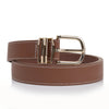 Cinturón Mujer liso joyas Negro camel - Isotoner