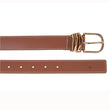 Cinturón Mujer liso joyas Camel