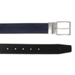 Cinturón Hombre Cuero Reversible Marino/Negro