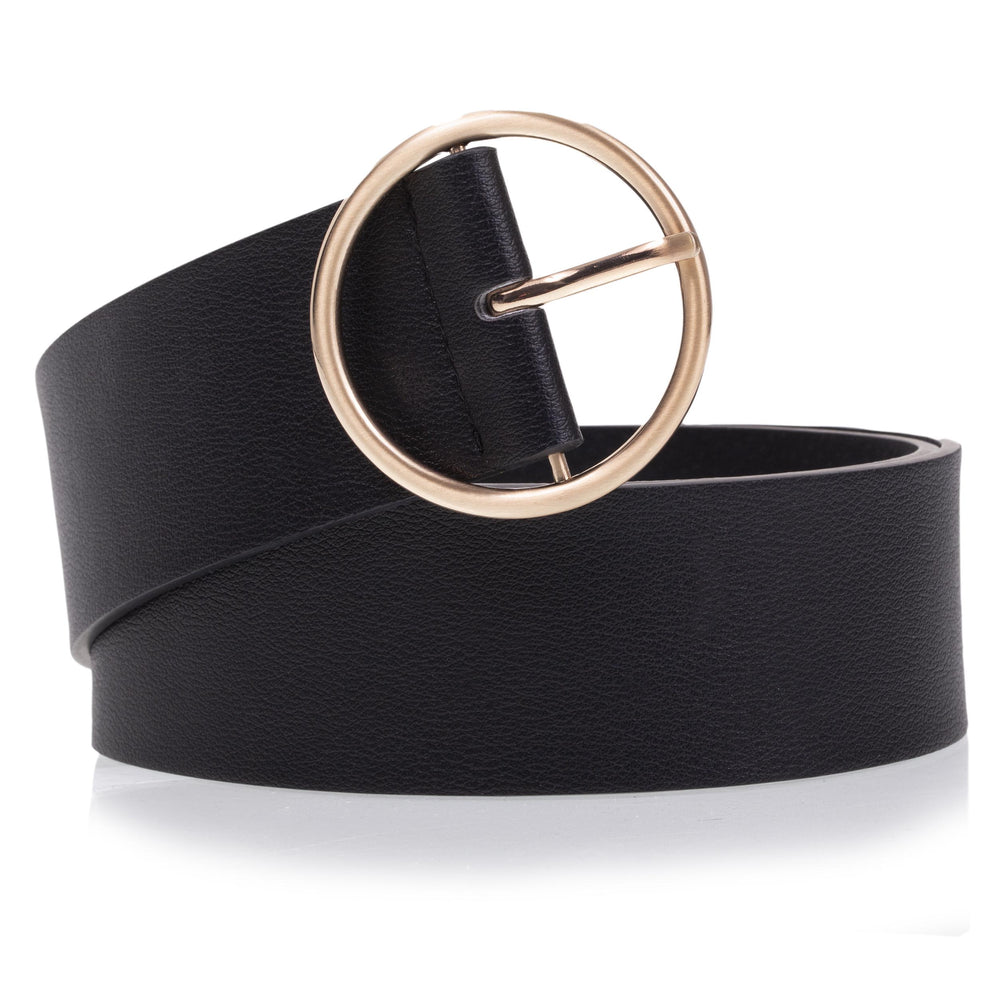 Cinturón XL Negro Mujer - Isotoner