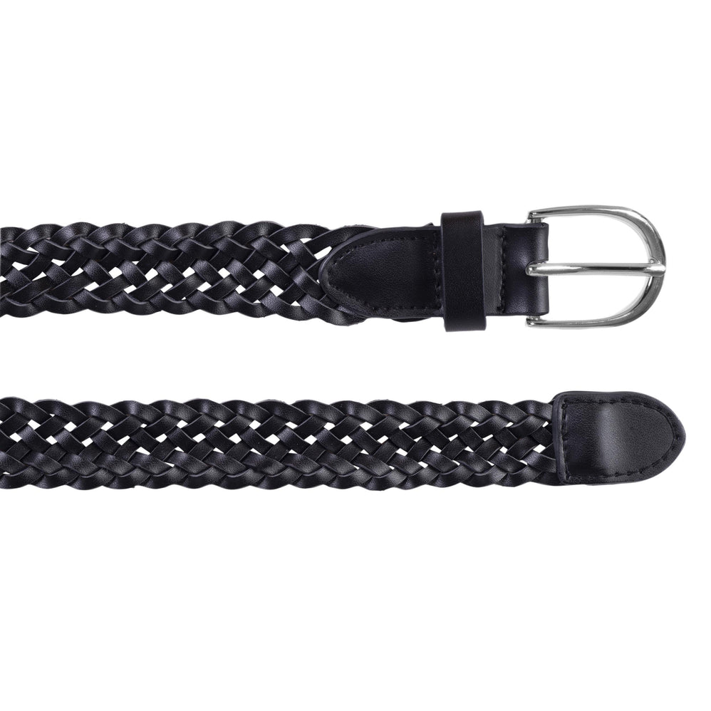 Cinturón Mujer trenzado Negro - Isotoner