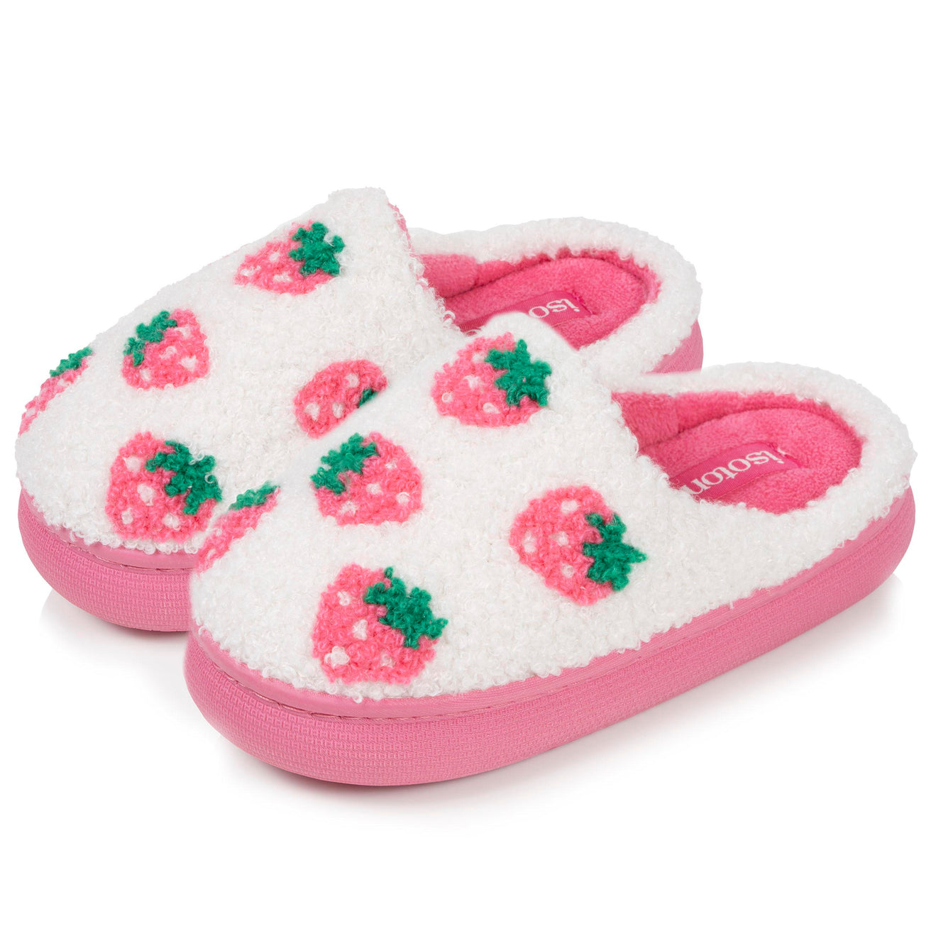 Zapatillas de casa Chinelas BLOUP Niños Marfíl fresas