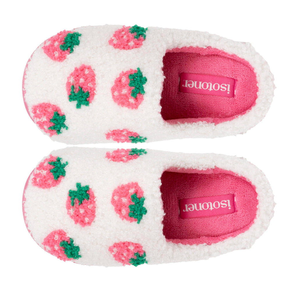 Zapatillas de casa Chinelas BLOUP Niños Marfíl fresas - Isotoner