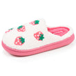 Zapatillas de casa Chinelas BLOUP Junior Marfíl fresas