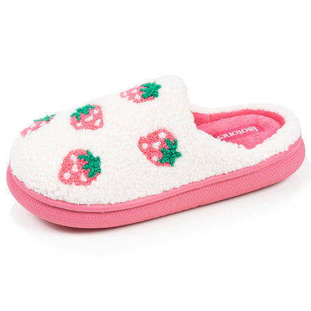Zapatillas de casa Chinelas BLOUP Junior Marfíl fresas - Isotoner