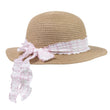Sombrero Niña 4-6 años Rosa pañuelo