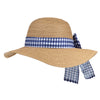 Chapeau capeline Femme Foulard fleurs vichy - Isotoner