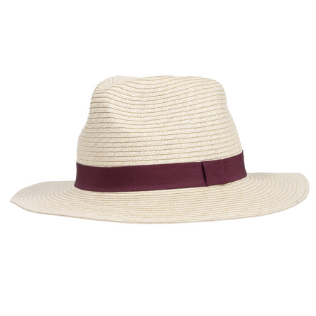 Sombreros Fedora Mujer lazo Burdeos - Isotoner