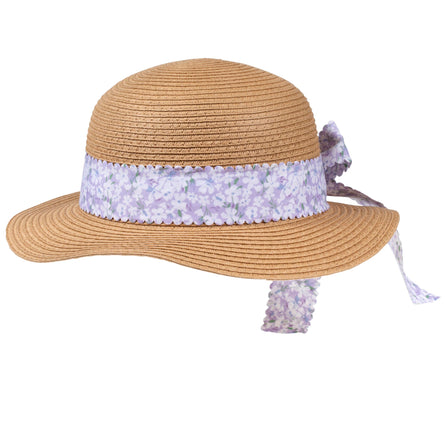 Sombreros Niña 4-6 años capeline Pañuelo flores - Isotoner