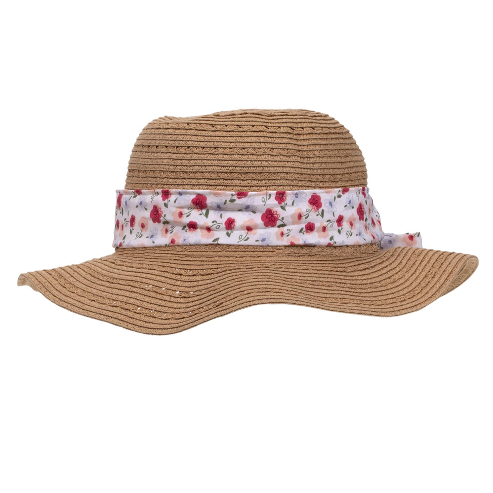 Sombrero Mujer capeline Pañuelo flores - Isotoner