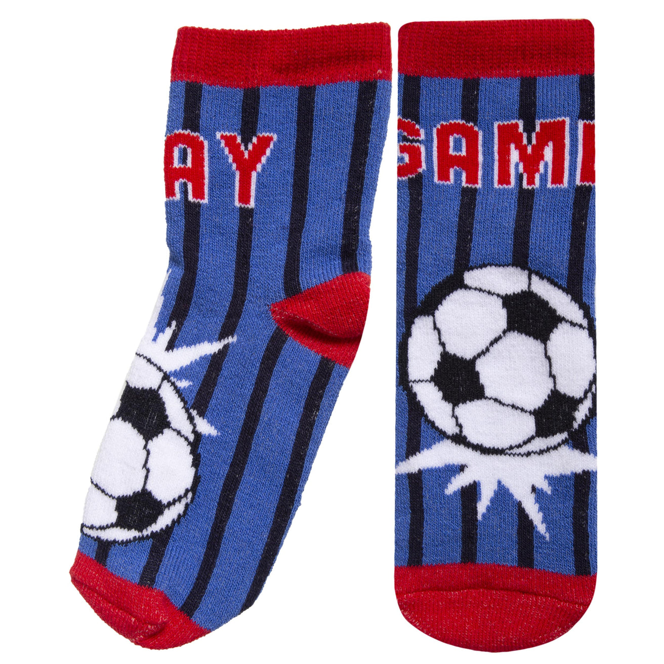 Calcetines antideslizantes Niños Fútbol 1/4 años