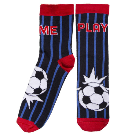 Calcetines antideslizantes Niños Fútbol 5/8 años - Isotoner