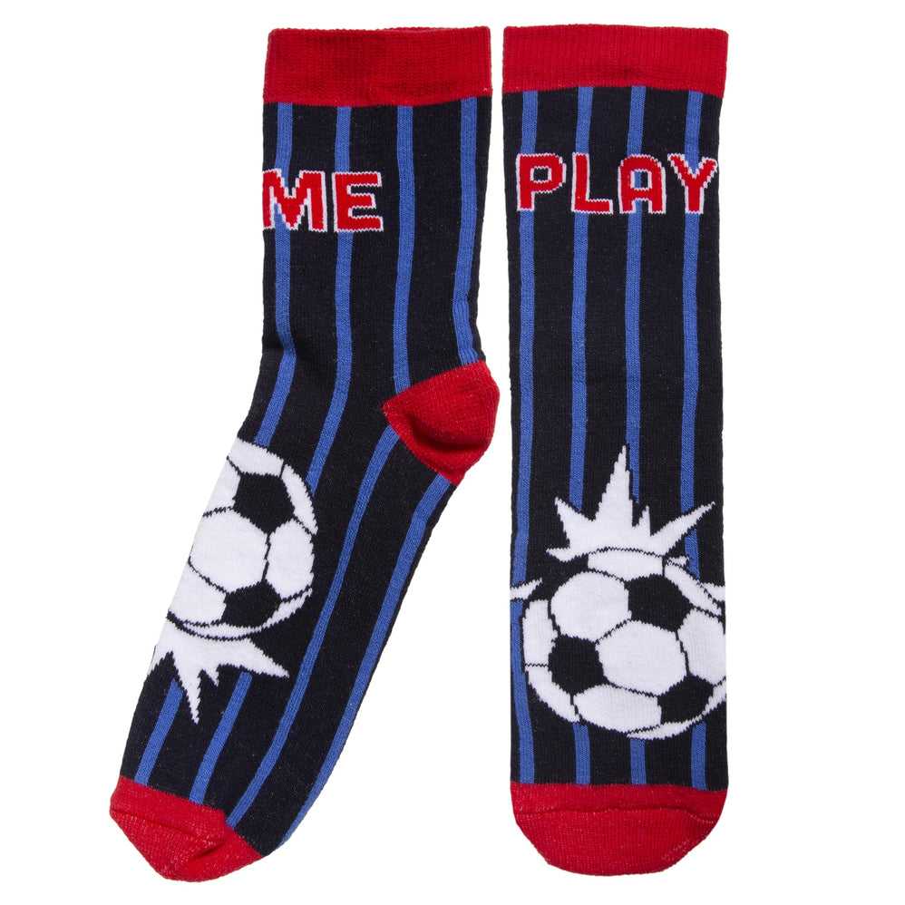 Calcetines antideslizantes Niños Fútbol 5/8 años - Isotoner