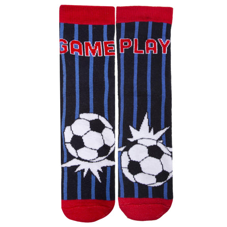 Calcetines antideslizantes Niños Fútbol 5/8 años - Isotoner