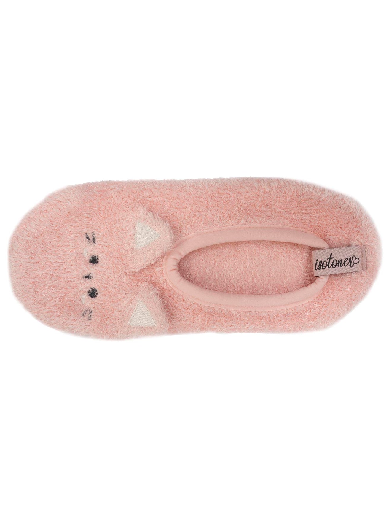 Calcetines Mujer 3D malla peluche Rosa