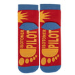 Calcetines antideslizantes Niños Rojo 5/8 años