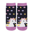 Calcetines antideslizantes Niña Marino 1/4 años