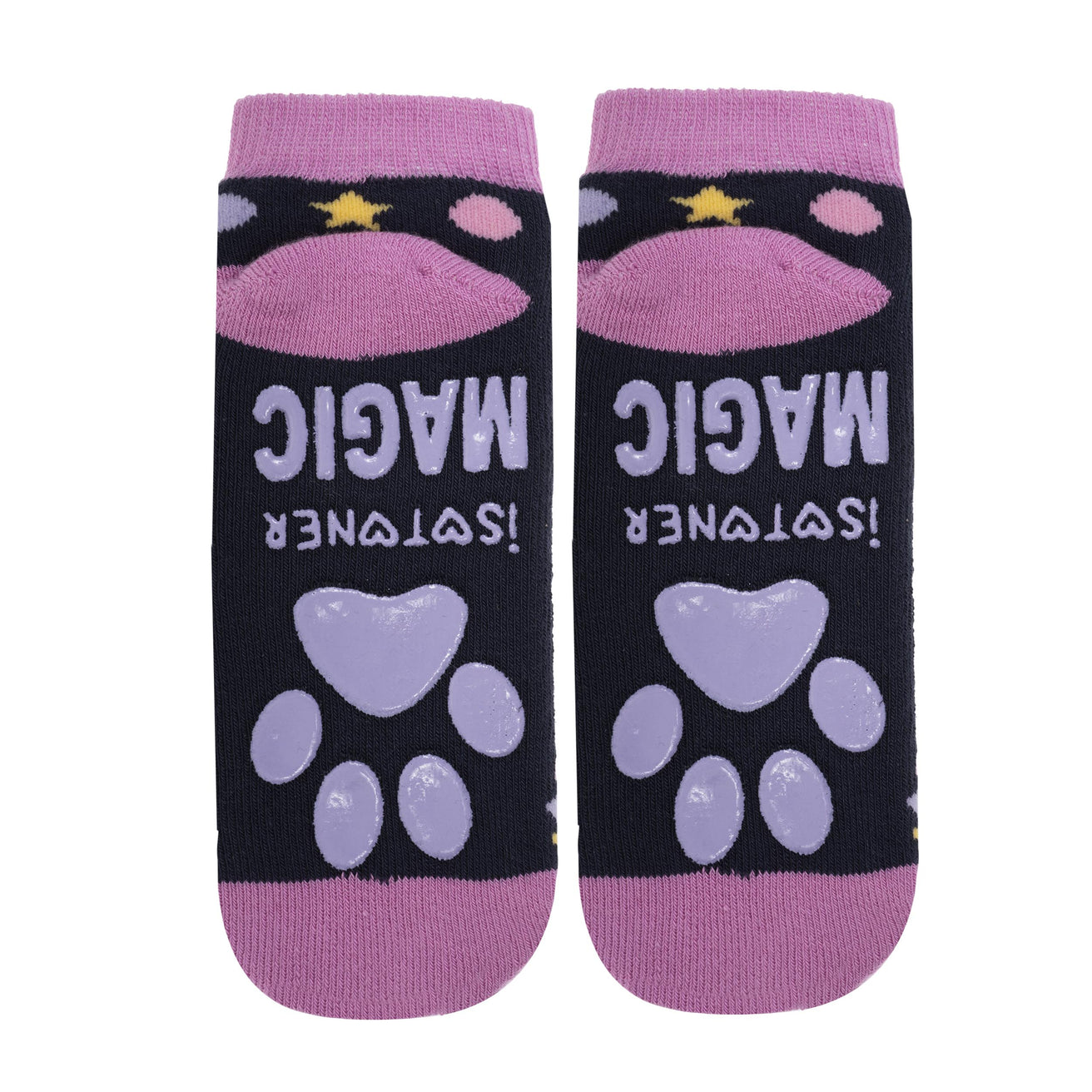 Calcetines antideslizantes Niña Marino 1/4 años