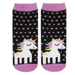 Calcetines antideslizantes Niños Marino 5/8 años