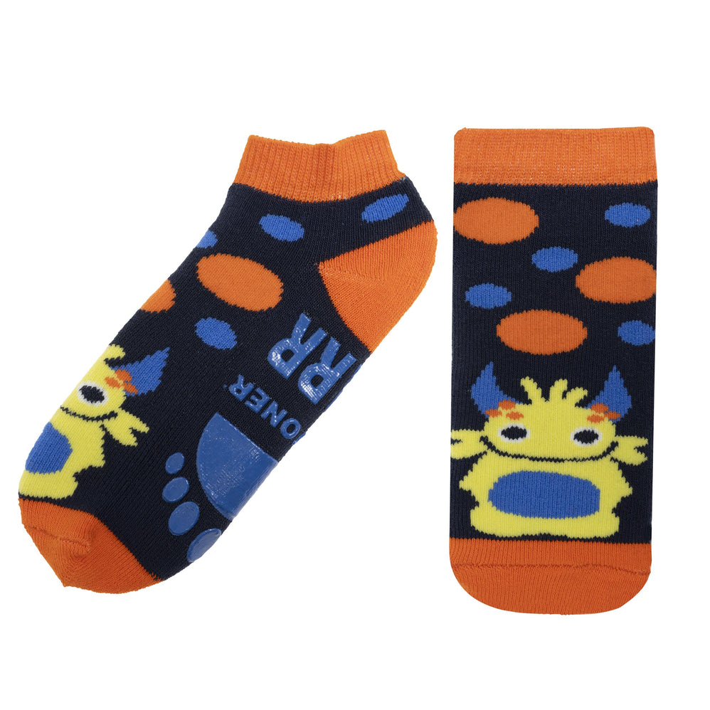 Calcetines antideslizantes Niño Naranja 1/4 años - Isotoner