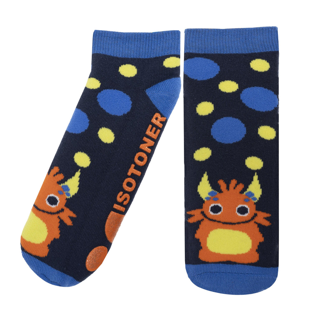 Calcetines antideslizantes Niños Naranja 5/8 años - Isotoner