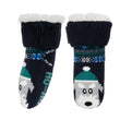 Calcetines forrados Niños Marino Navidad 1/8 años