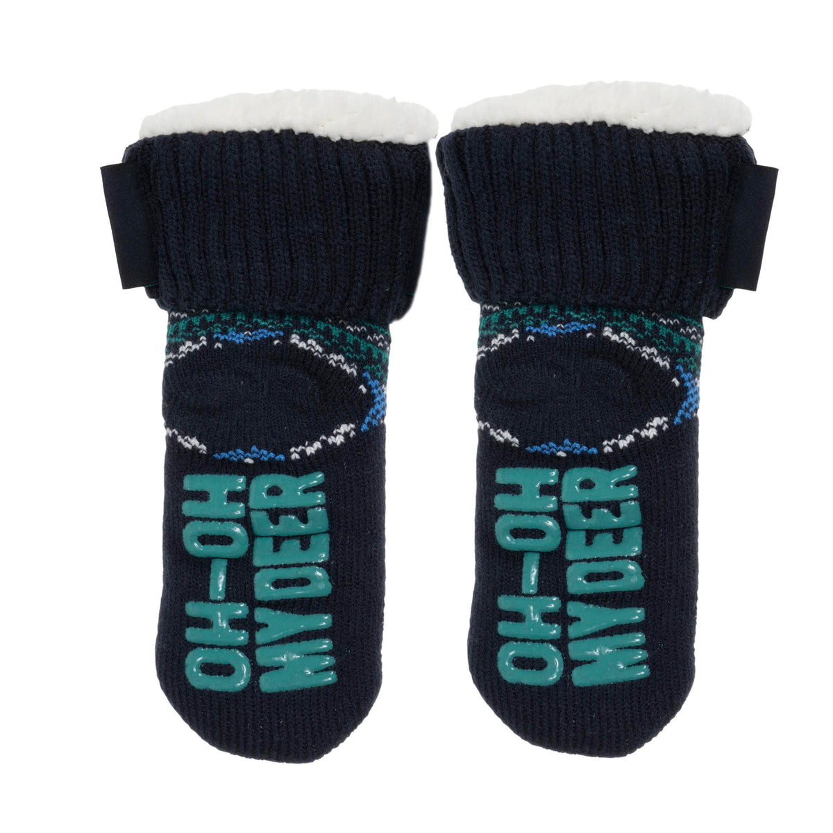 Calcetines forrados Niños Marino Navidad 1/8 años