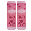 Calcetines antideslizantes Niña Rosa 1/4 años