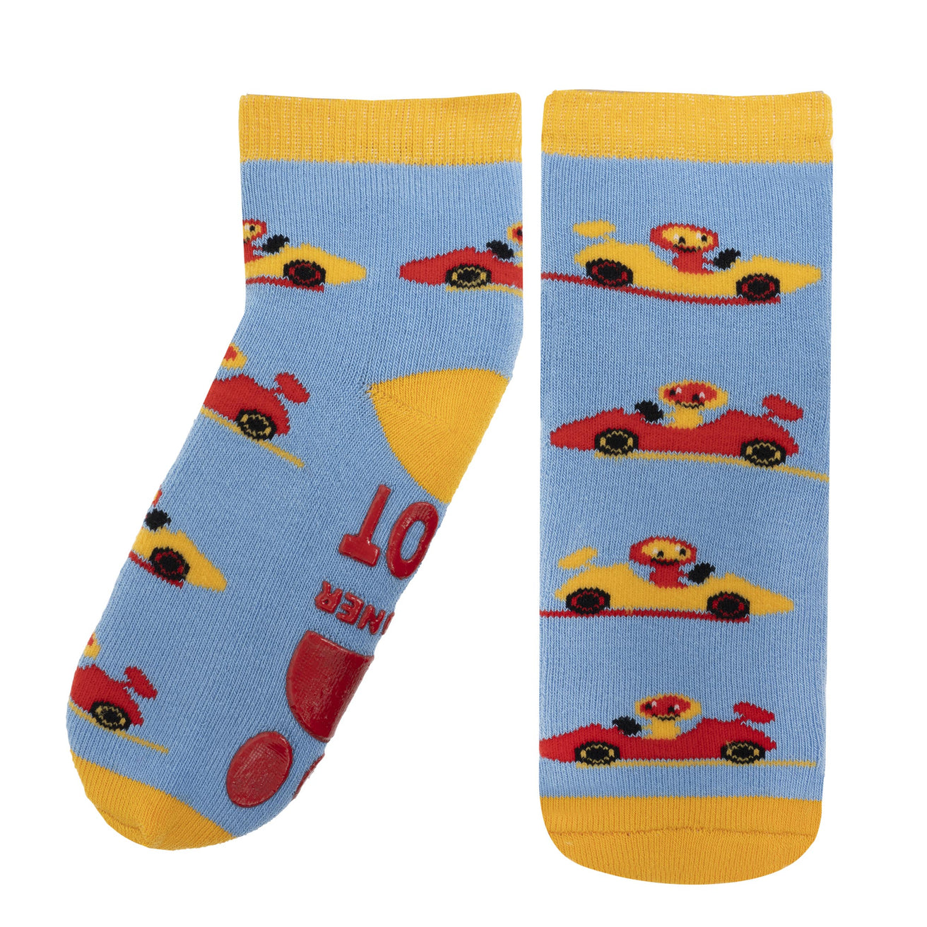 Calcetines antideslizantes Niño Amarillo 1/4 años