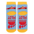 Calcetines antideslizantes Niño Amarillo 1/4 años