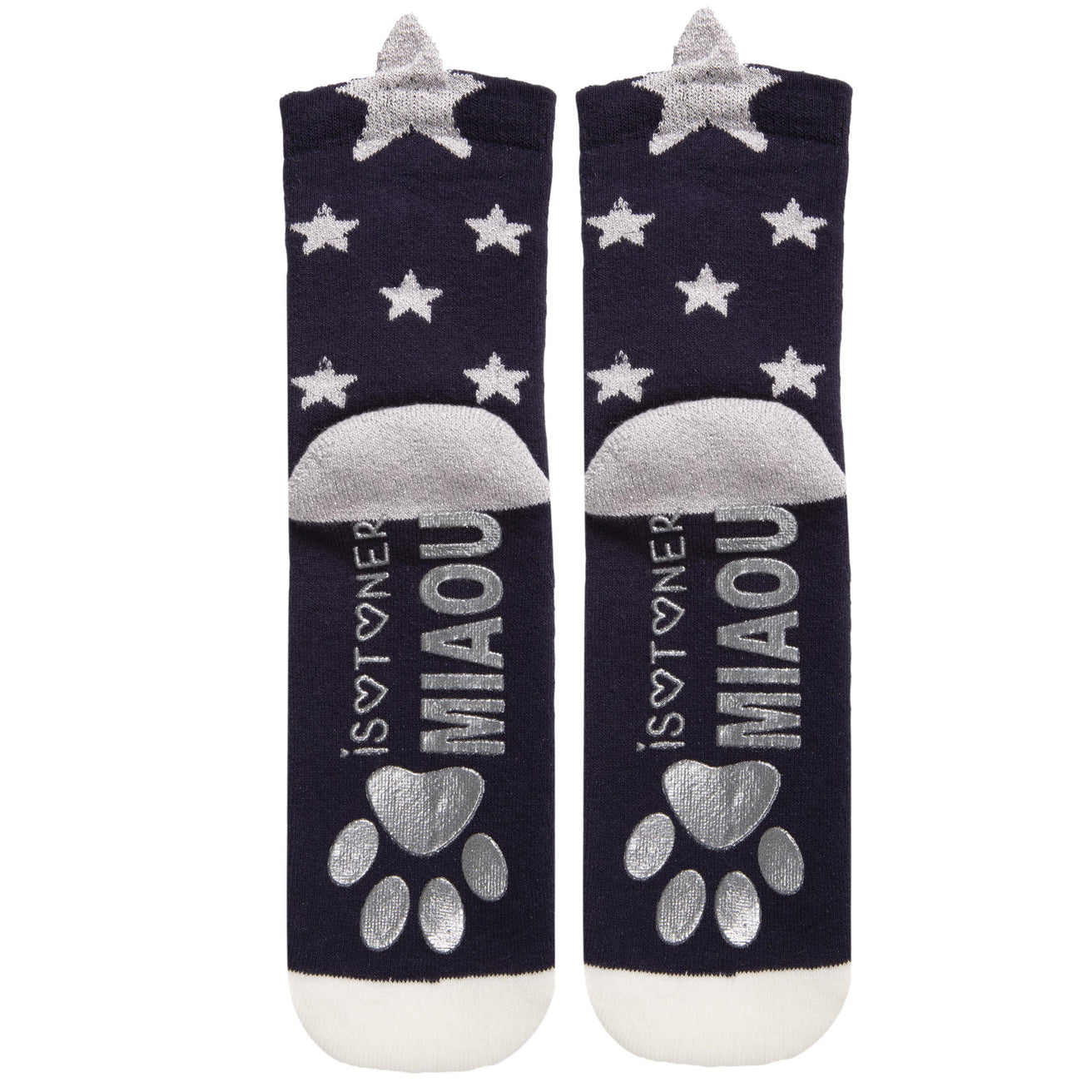 Calcetines antideslizantes Niños Gato 5/8 años