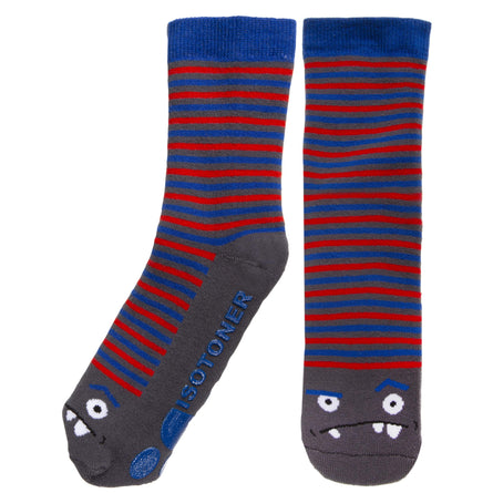 Calcetines antideslizantes Niños Monstruo 5/8 años - Isotoner