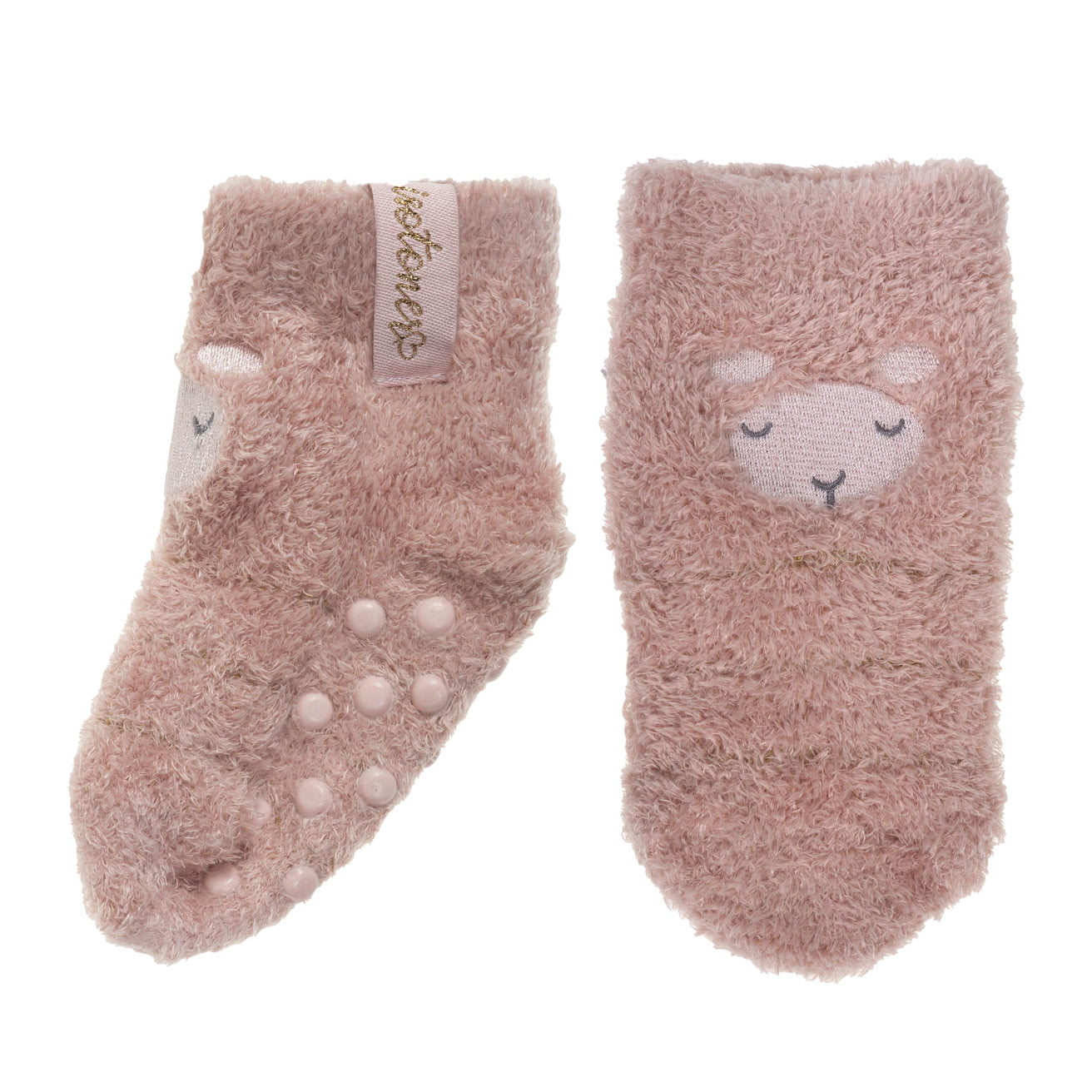 Calcetines bajos antideslizantes Niña Oveja Blush 1/4 años