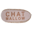 Calcetines-pantuflas forrados Mujer Malla Gato Beige