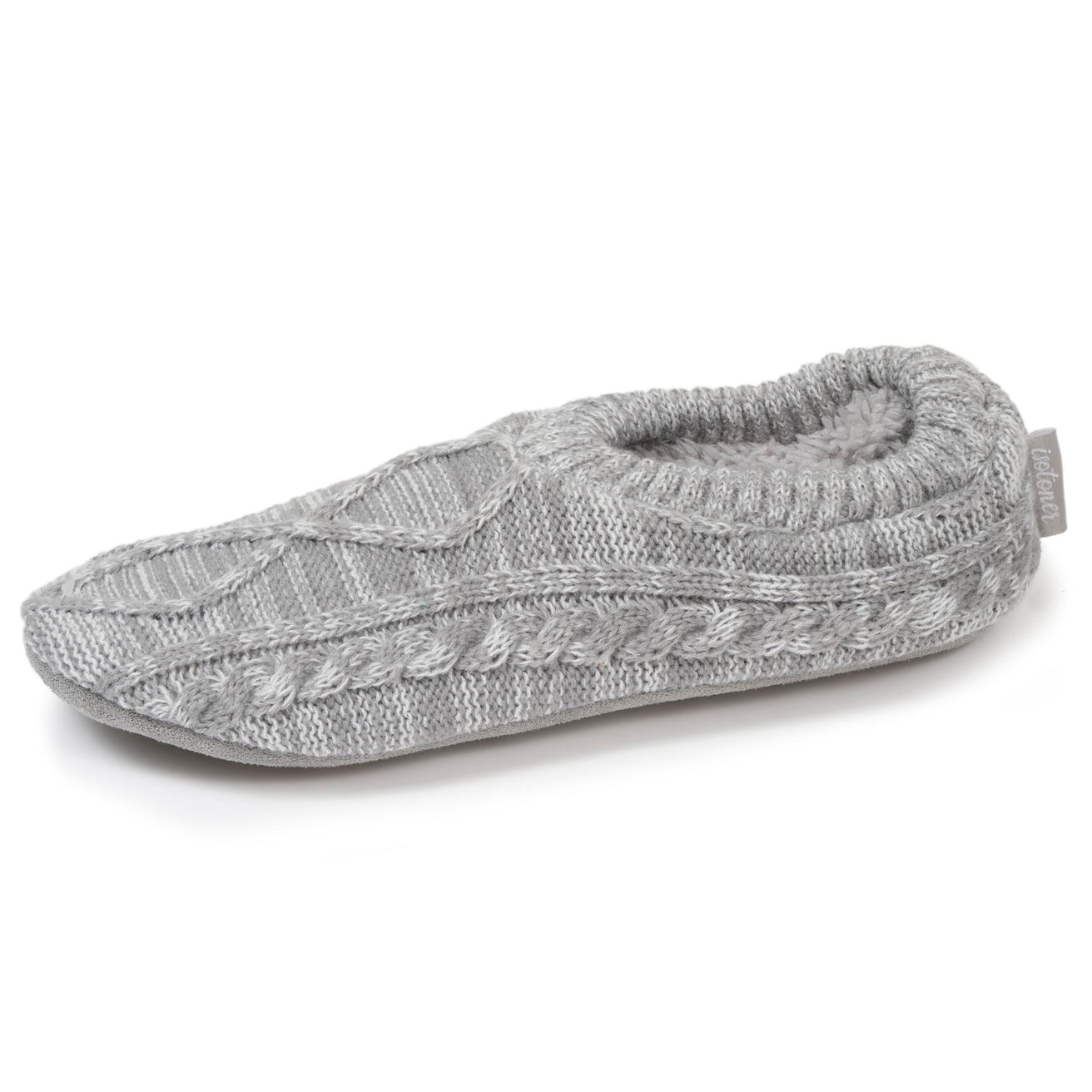 Calcetines-pantuflas Hombre Gris jaspeado