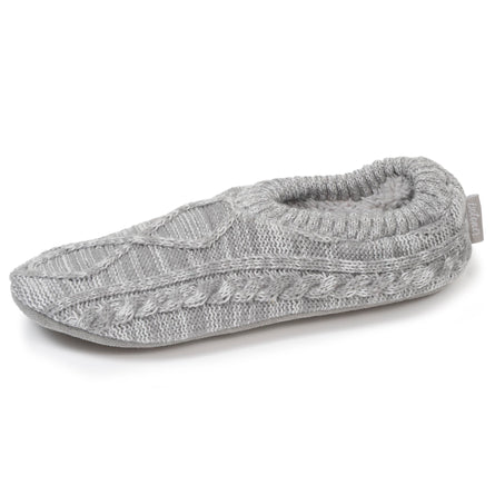 Calcetines-pantuflas Hombre Gris jaspeado - Isotoner