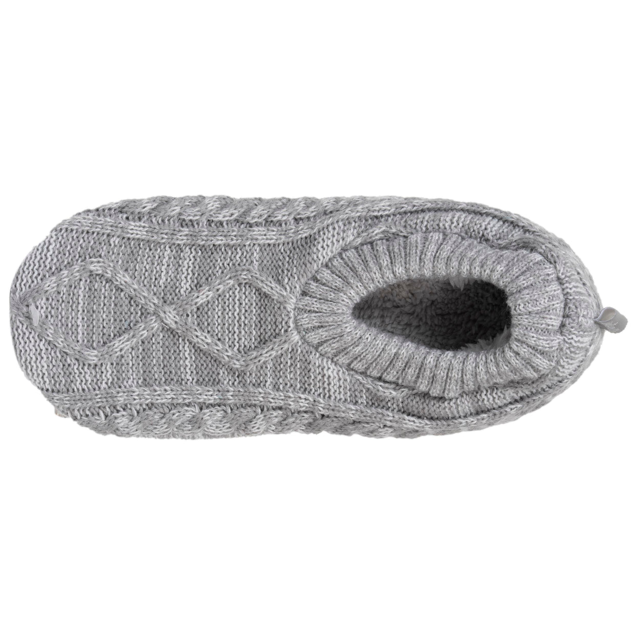 Calcetines-pantuflas Hombre Gris jaspeado