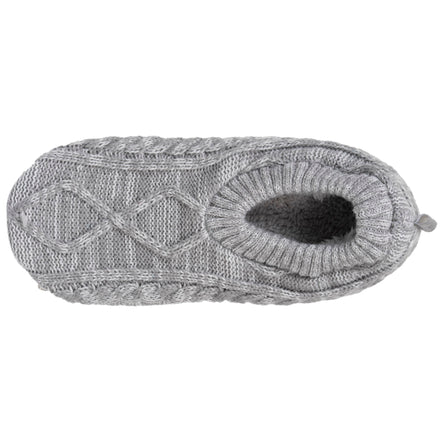 Calcetines-pantuflas Hombre Gris jaspeado - Isotoner