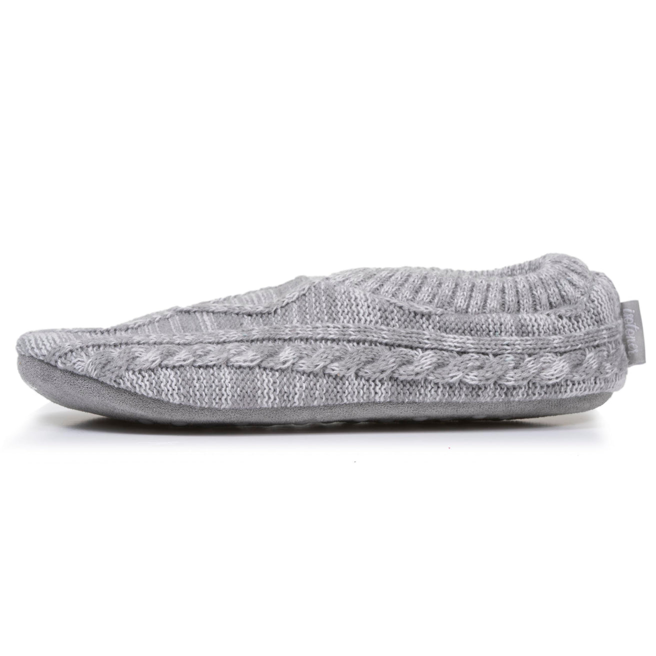 Calcetines-pantuflas Hombre Gris jaspeado