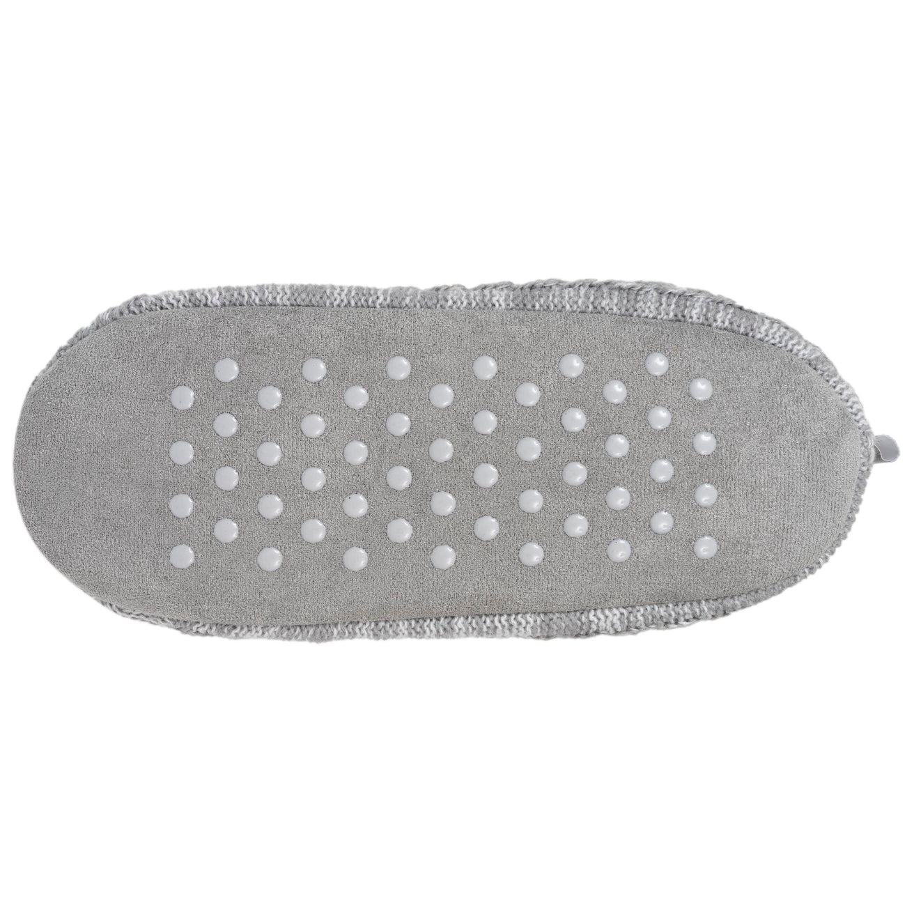 Calcetines-pantuflas Hombre Gris jaspeado