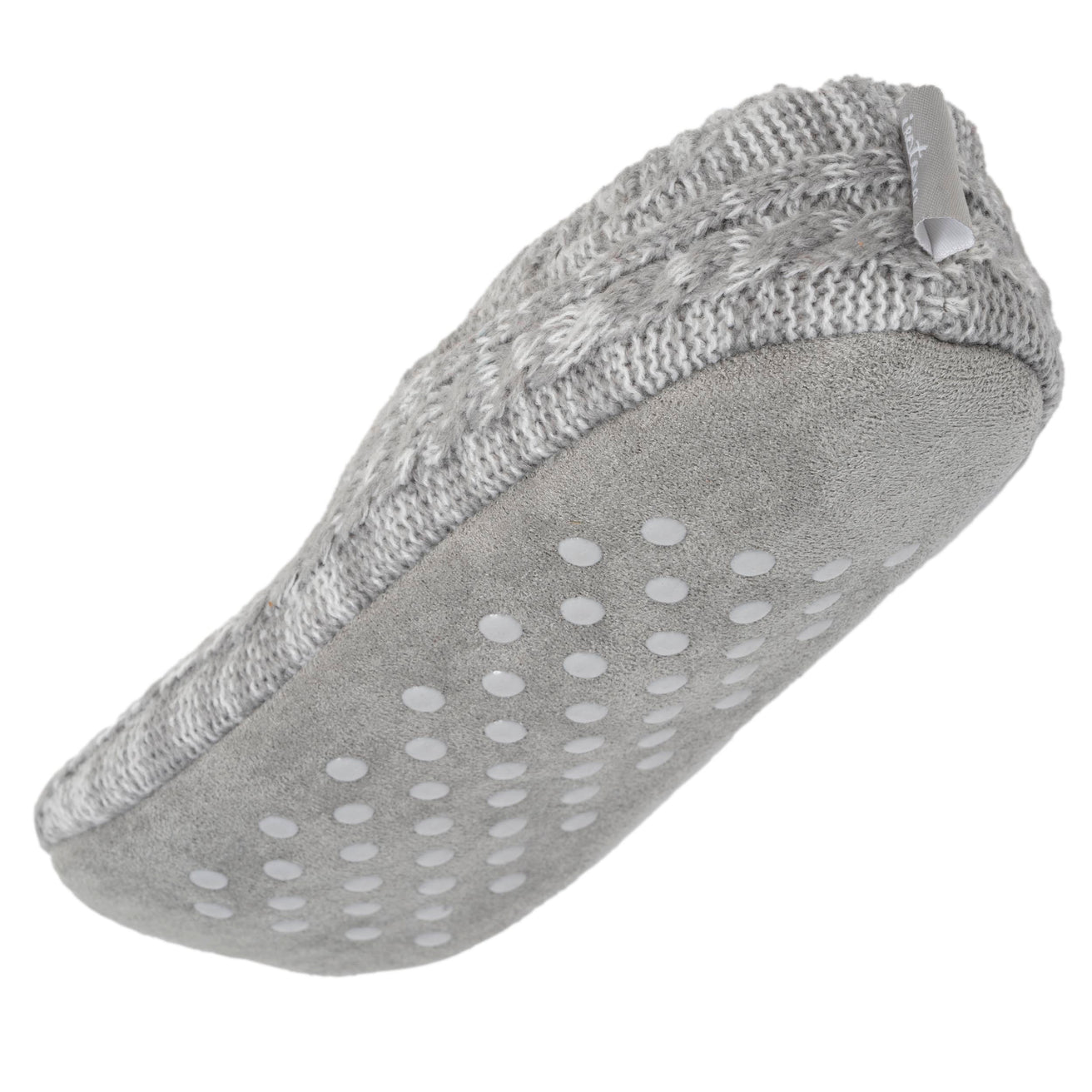 Calcetines-pantuflas Hombre Gris jaspeado
