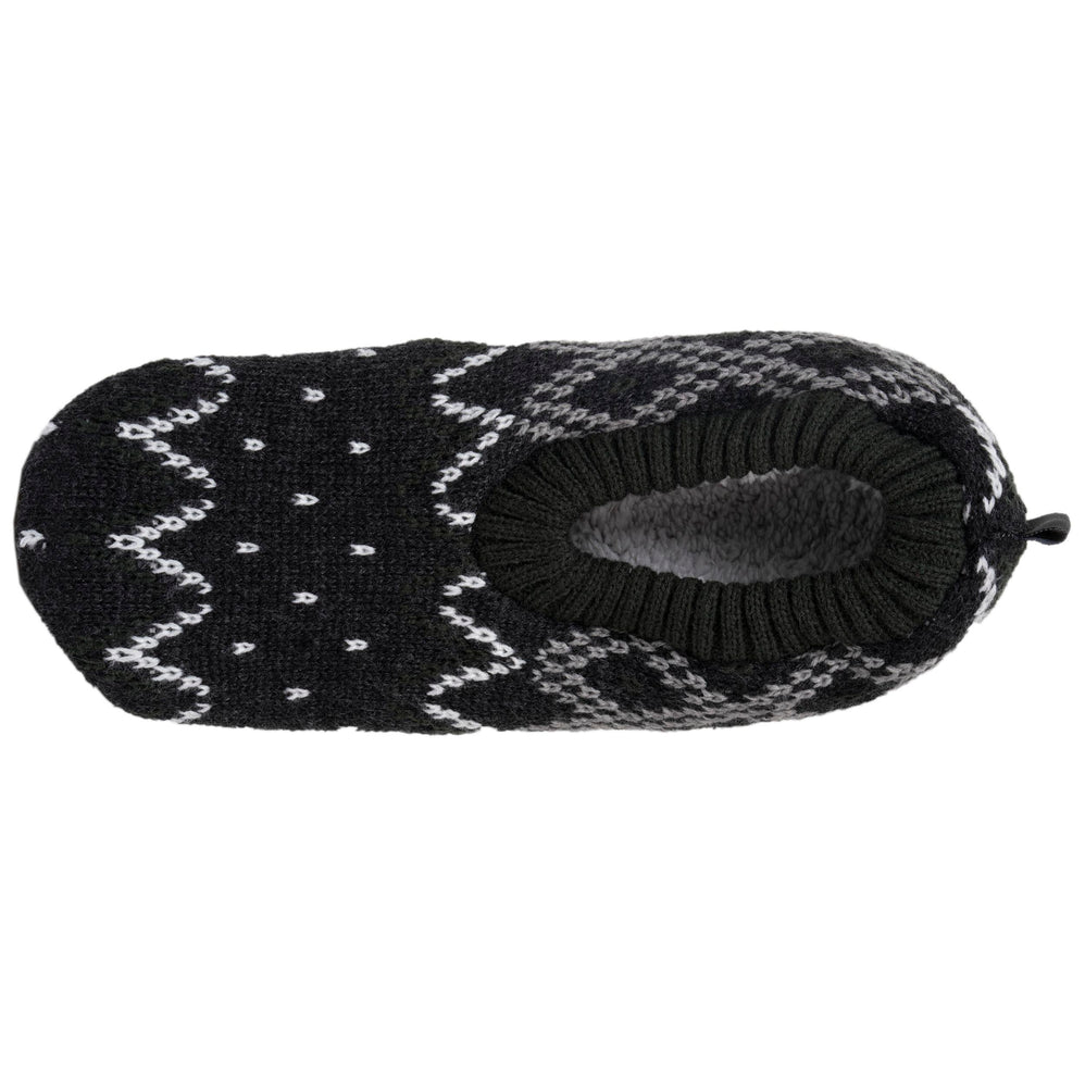 Calcetines-pantuflas Hombre Jacquard Gris - Isotoner