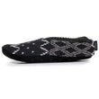 Calcetines-pantuflas Hombre Jacquard Gris