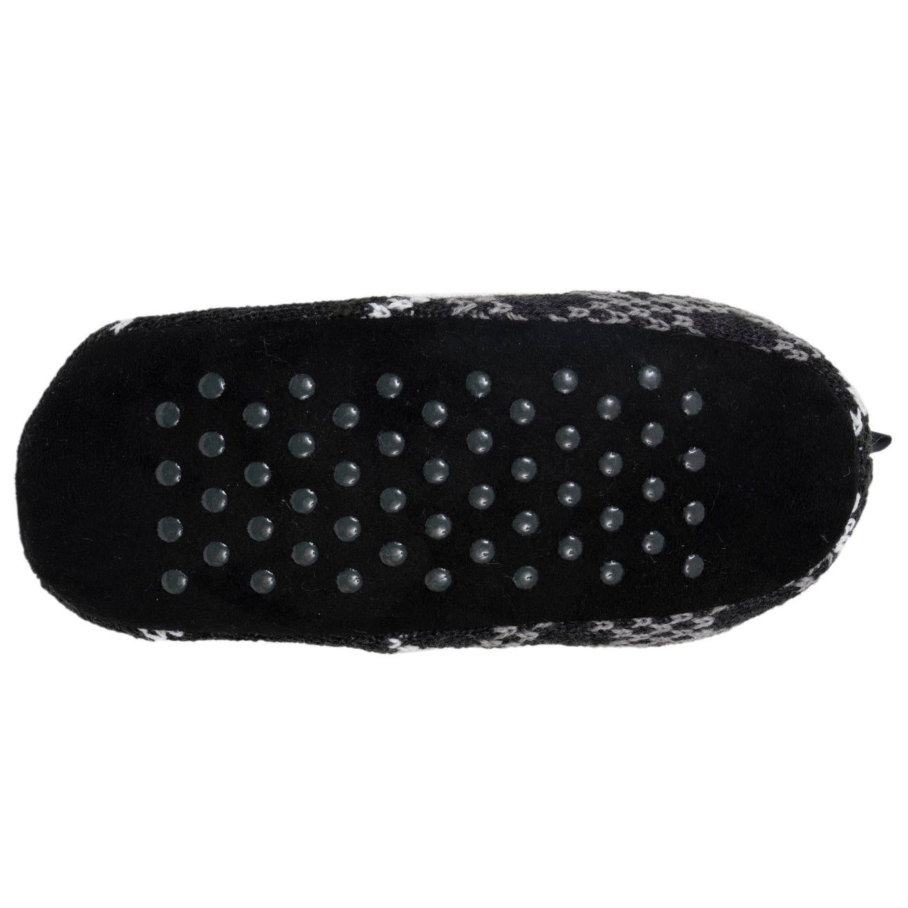 Calcetines-pantuflas Hombre Jacquard Gris