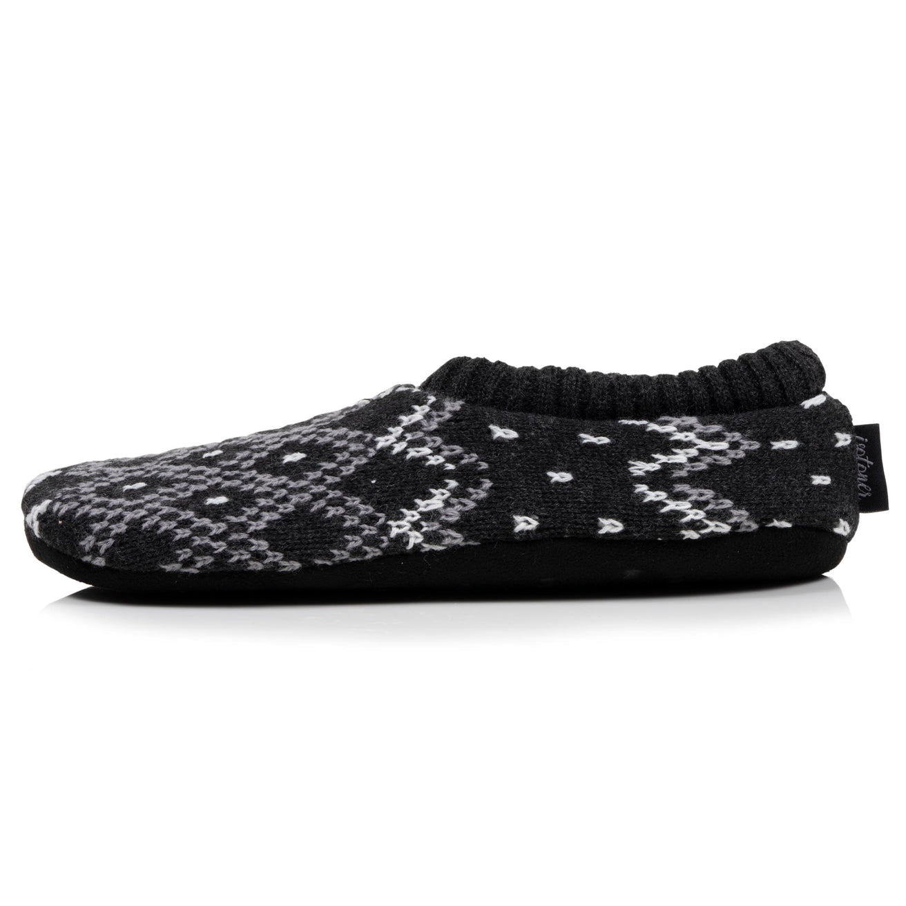Calcetines-pantuflas Hombre Jacquard Gris