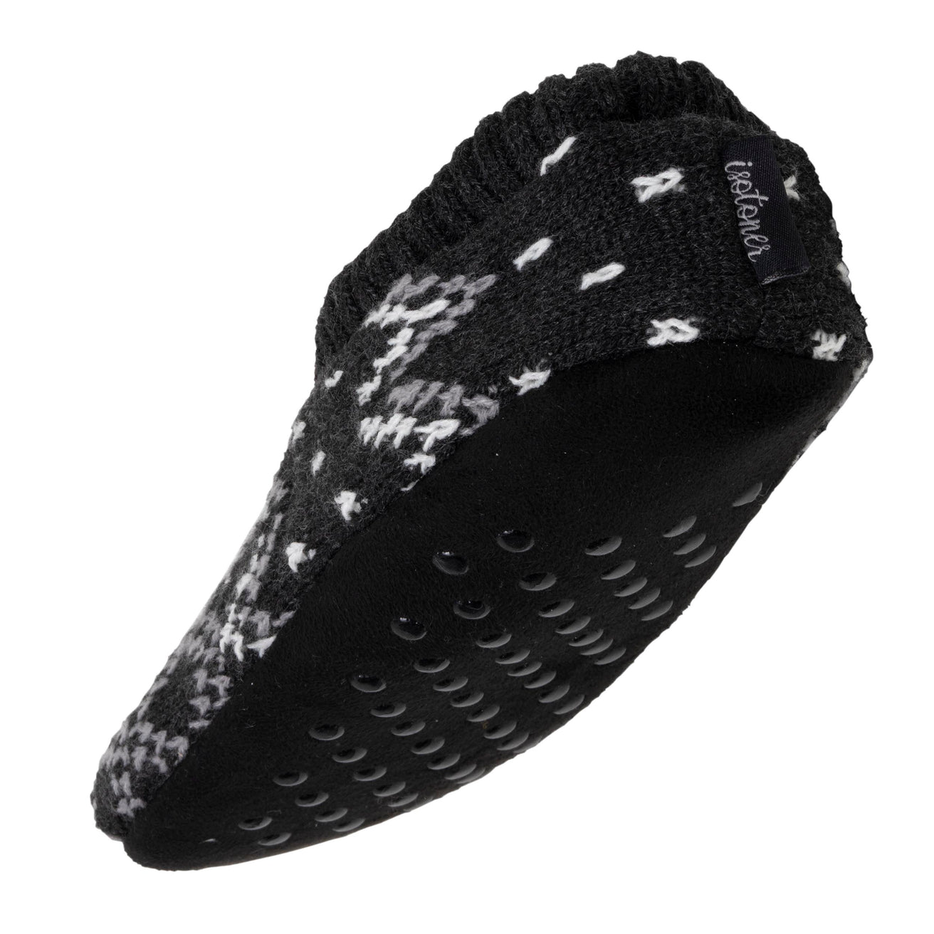 Calcetines-pantuflas Hombre Jacquard Gris