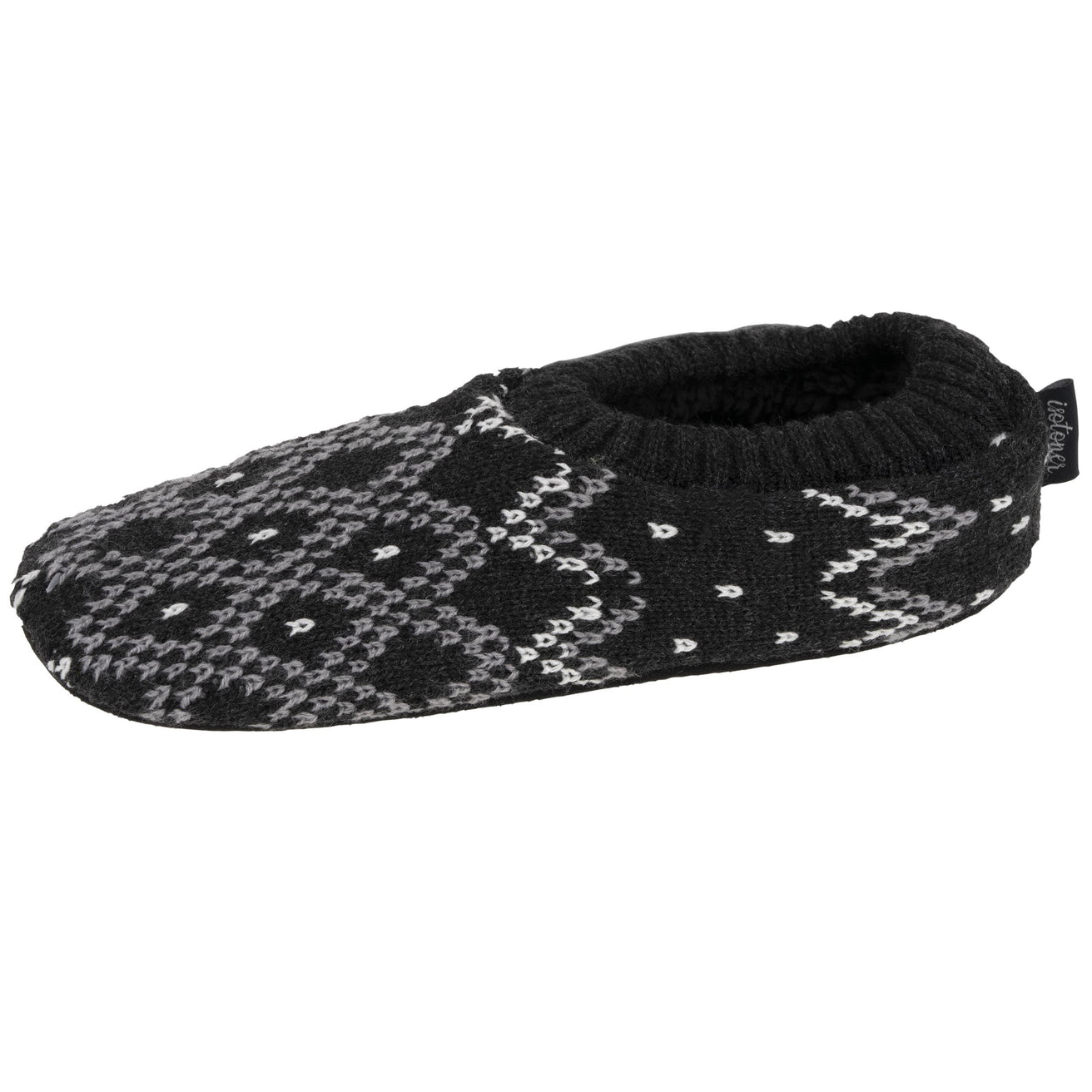 Calcetines-pantuflas Hombre Jacquard Gris